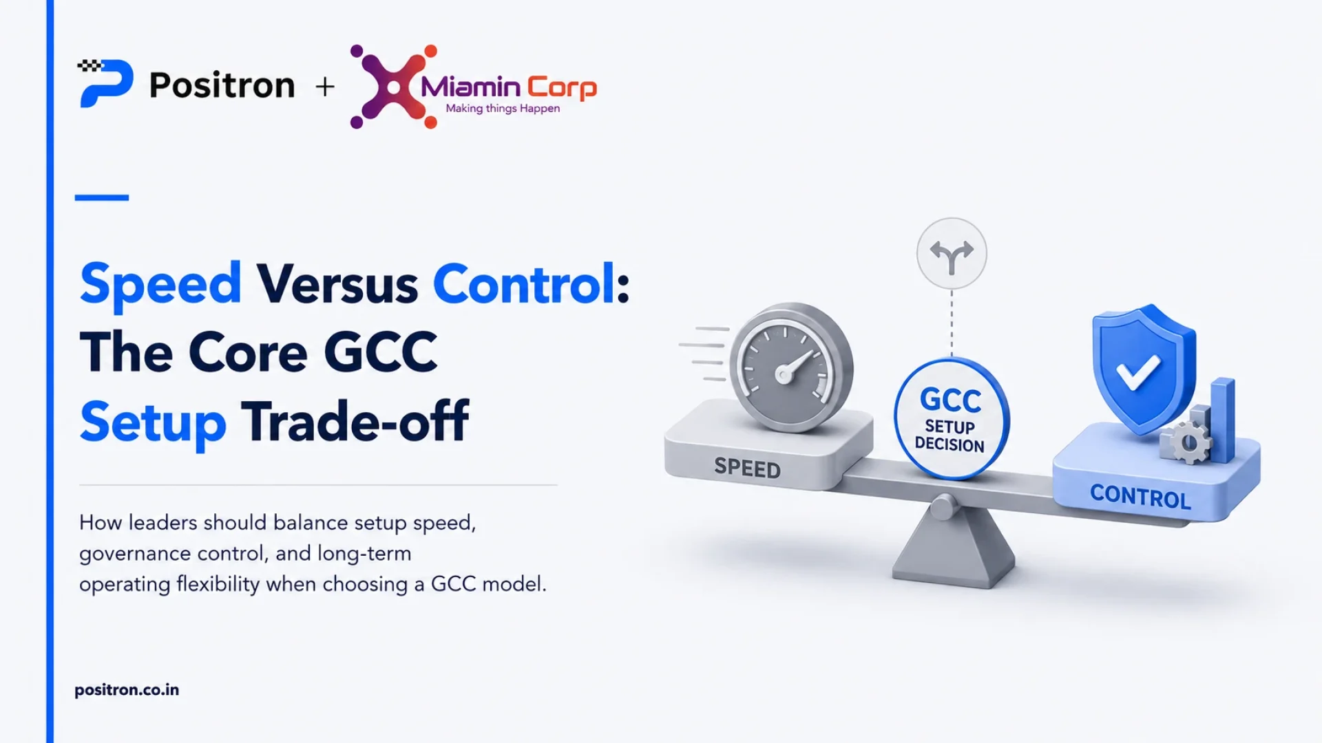 Speed Versus Control_ GCC Setup Decision