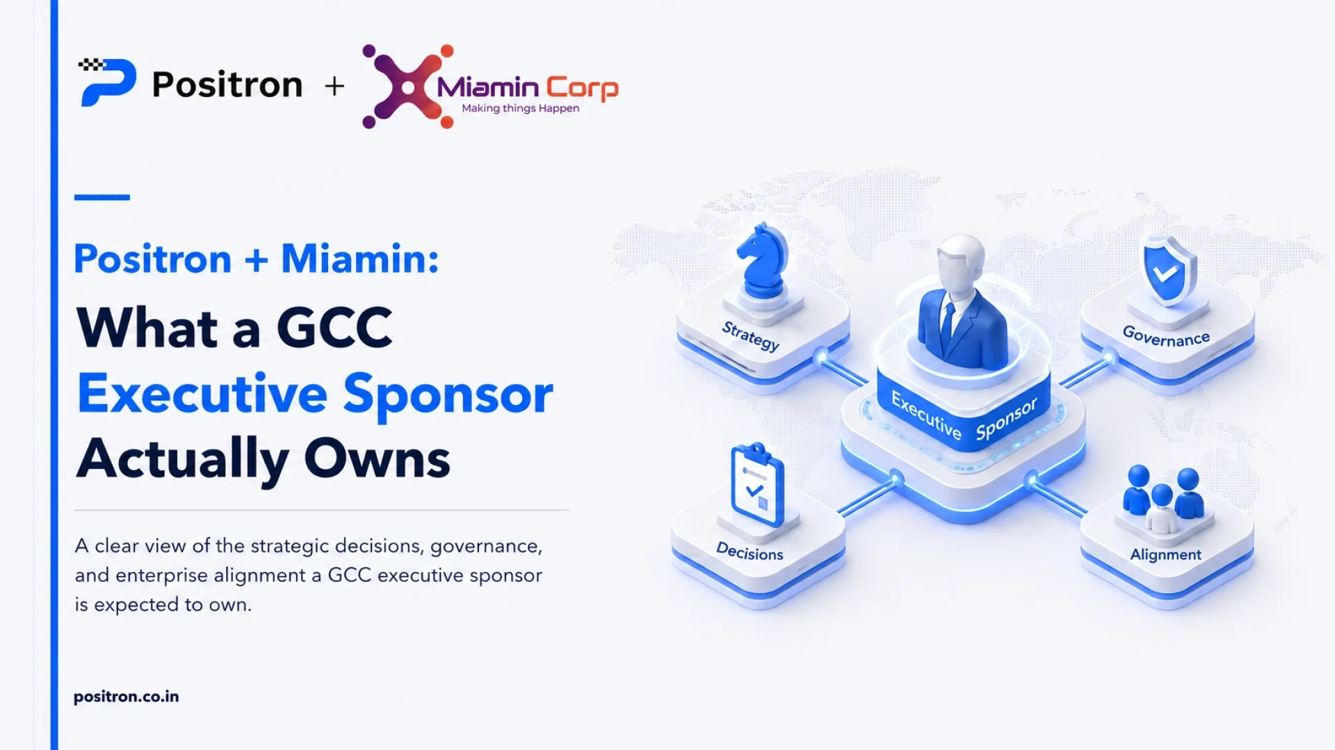 What a GCC Executive Sponsor Actually Owns